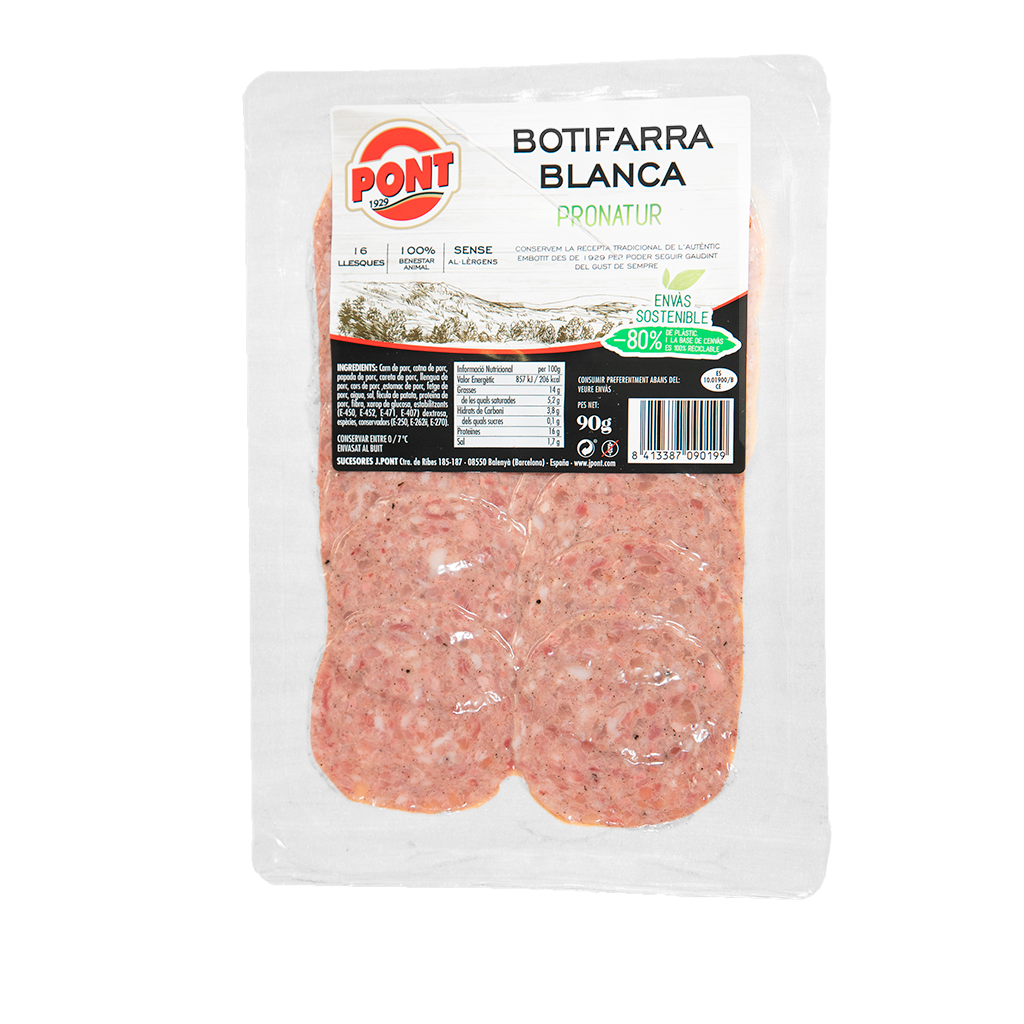 Sobres 90 G. Botifarra Blanca