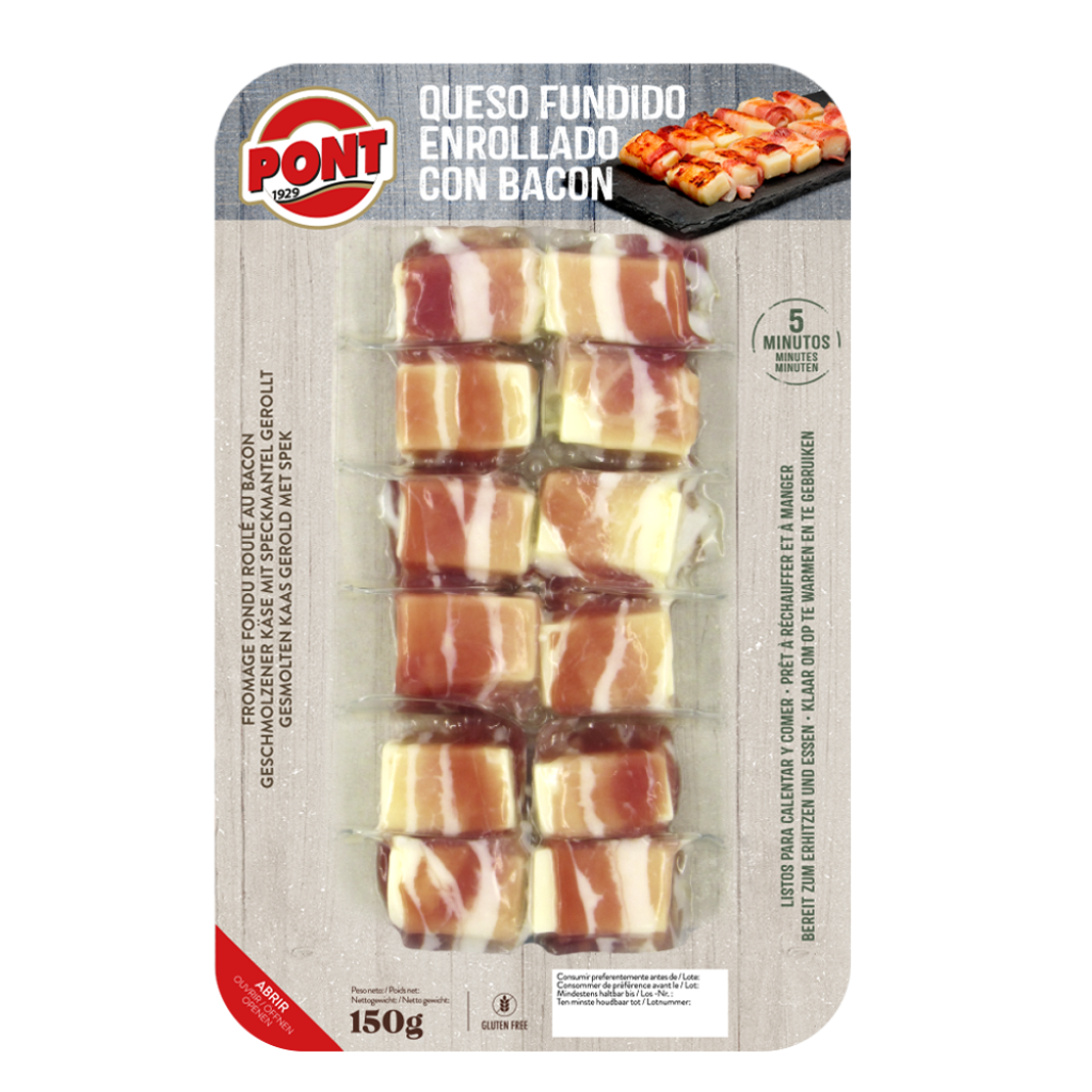 Cheese Wrapped In Bacon 150 G. 