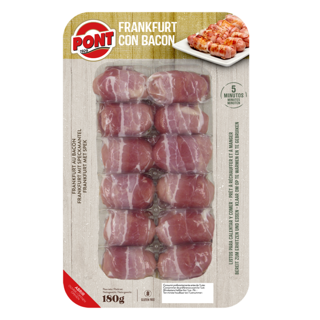 Frankfurt Còctel Amb Bacon 180 G.