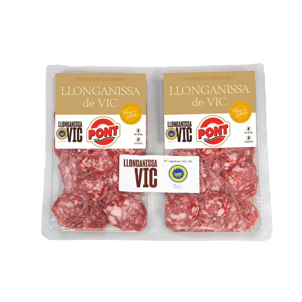 Vic Sausage Sliced Bipack 2x250 G. 