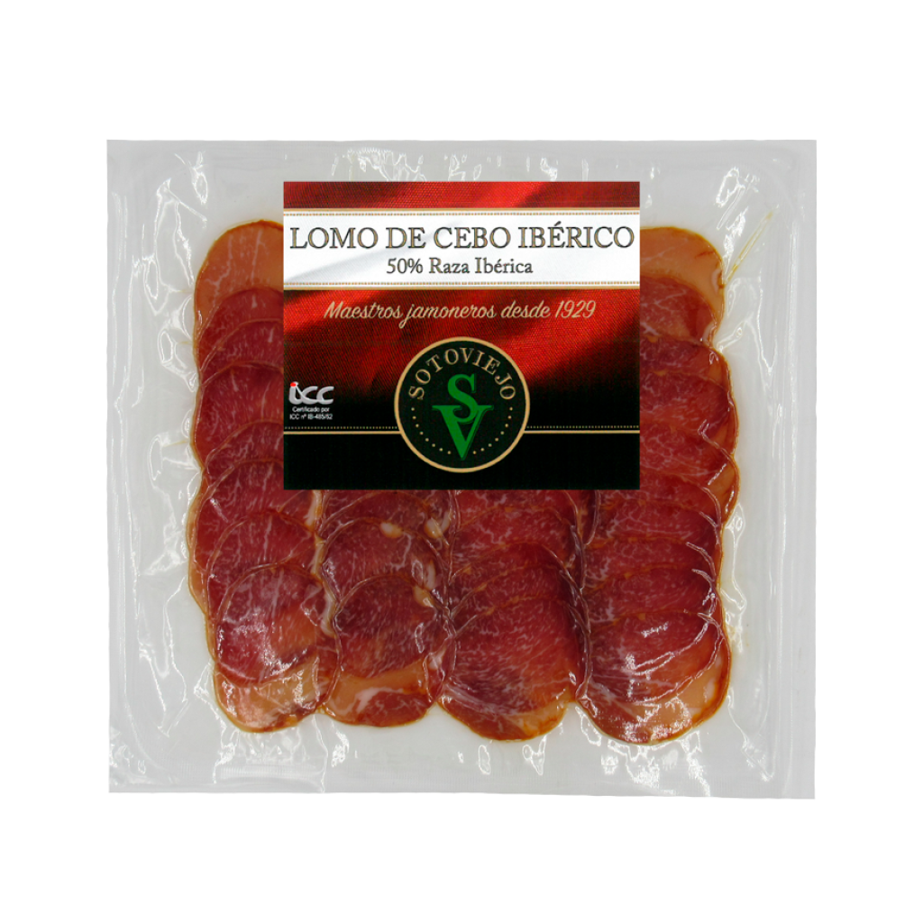 Iberian Pork Loin Sliced 100 G. 