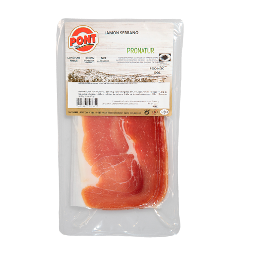 Sachet 100 G. Jambon Serrano (hors Froid)