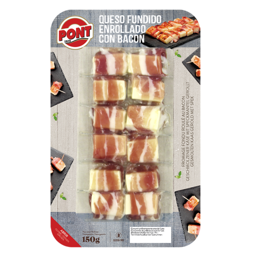 Cheese Wrapped In Bacon 150 G. 