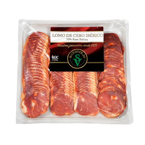 Iberian Pork Loin Sliced 500 G. Tray