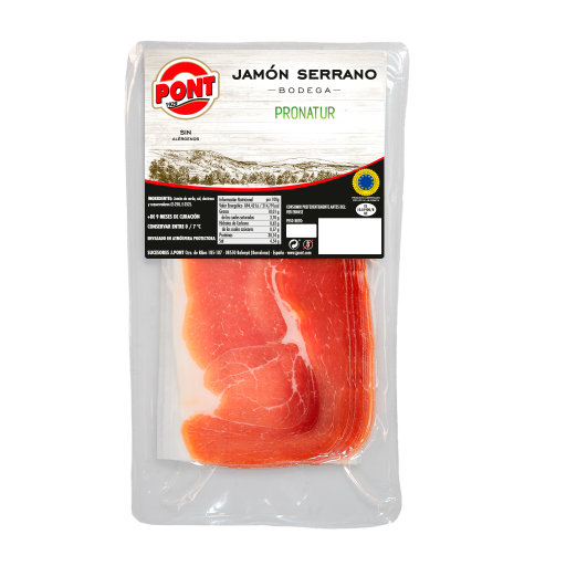 Serrano Ham Sliced 100 G. ( Room Temperature )